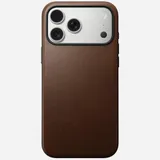 Nomad Modern Leather Case iPhone 17 Pro Max Brown