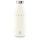SMEG WBF01CR 24Bottles® Clima Bottle isolierte Edelstahlflasche Creme 500 ml