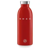 SMEG WBF01RD 24Bottles® Clima Bottle isolierte Edelstahlflasche Rot 500 ml