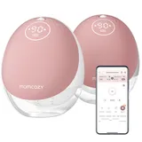 Momcozy M9 Mobile Milchpumpe, Doppel, mit Akku, Aufbewahrungsbox
