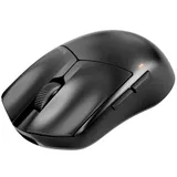 be quiet! Dark Perk Sym Schwarz – Kabellose Ergonomische Gaming-Maus, 32.000 DPI, 8000 Hz Abtastrate, 55g