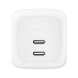 Belkin Dual USB-C Ladegerät Power Delivery und PPS (67 W) weiß