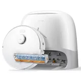 Roborock Qrevo Curv 2 FlowX Saug-/Wischroboter Wischsystem Absaugstation weiß