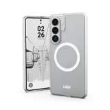 UAG Urban Armor Gear Scout Clear Case mit Magnet-Modul für Samsung Galaxy S26 ice (transparent)/weiß