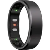 RingConn Smart Ring Gen2 für Frauen und Männer - Schlaf- und Fitness Tracking Wearable - Herzfrequenz - Matt-Schwarz Größe 10