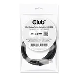 Club3D adaptér HDMI MicroUSB > DP 4K120Hz aktívny St/Bu
