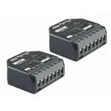 Shelly 2PM Gen4 Unterputz Relais max 16A 2 Kanal WLAN, Bluetooth, Matter, Zigbee Smart-Schalter 2er Pack