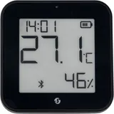 Shelly Blu ZB H&T Display Black Temperatur- & Feuchtigkeitssensor Bluetooth Zigbee Schwarz