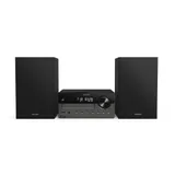 Philips TAM4505M2/12 Heim-Audio-Mikrosystem mit CD USB BT schwarz/grau