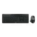 Cherry Stream Desktop Ultimate Schwarz Maus-Tastaturkombination, kabellos, Bluetooth, 2.4 Ghz Empänger