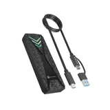 RaidSonic Icy Box IB-1805ML-CU3 NVMe Gehäuse M.2 SSD mit RGB