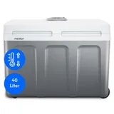 Medion MD13102 TC45 Kühlbox Kühl und Warm 40L 5V-USB 12V 220-204V grau