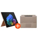 Microsoft Surface Pro 13" (12. Edition) Touch Dune Snapdragon X2 Plus 16GB/512GB SSD Win11 EP2-73307 inkl. MS Pro Keyboard mit Slim Pen Sand