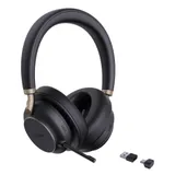 Yealink BH76 Plus Teams Bluetooth-Headset Schwarz, USB-C, 2.4 Ghz Empfänger, ANC, Microsoft Teams zertifiziert