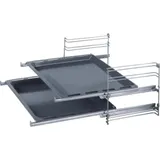 Bosch HEZ438201 Teleskopauszug, 2-fach, Edelstahl
