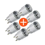 Shelly Plug S Gen3 Spaarbundle 6x Smarter Zwischenstecker 12A Messfunktion WLAN Matter BT weiß