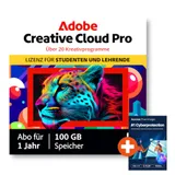 Adobe Creative Cloud Pro | Studenten & Lehrer | Download & Key | inkl. Acronis True Image