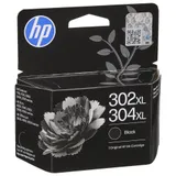 HP Original 302XL/304XL Druckerpatrone Schwarz (B7RT9AE#LS1) für ca. 300 Seiten Instant Ink