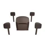 Klipsch Courtyard 4.1 Landscape Speaker System Set braun