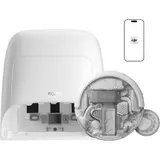 DJI ROMO P2 Staubsauger Roboter mit Absaug und Reinigungsstation (Water Tank Version) (GL1) 36.000 Pa weiß