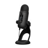 Logitech G Yeti 2 USB Gaming Mikrofon | KI-Rauschunterdrückung, Blue VO!CE, 24 Bit/48 kHz & RGB Display, Schwarz
