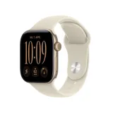 Apple Watch Series 12 GPS 42mm Light Gold Aluminium Gehäuse mit Sand Sport Band - S/M