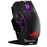 ASUS ROG Spatha X 65K Wireless Gaming Maus mit 65.000 DPI, Tri-Mode-Konnektivität, 12 programmierbaren Tasten und Ladestation