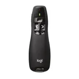 Logitech Wireless Presenter R400 mit rotem Laserpointer, 15 m Reichweite, USB Plug & Play, kabellose Präsentationsfernbedienung
