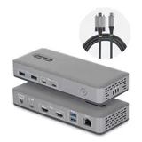 StarTech.com USB-C Dockingstation – Dual 4K 60Hz HDMI, 100W PD, USB-C/A, 1GbE