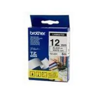Brother TZe-231 Schriftbandband schwarz/weiß Klebeband 8m x 12mm