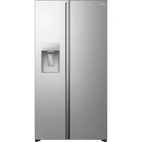 Hisense RS5P528STIE Hi5 Side-by-Side-Kühl-Gefrier-Kombination, silber