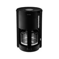 Krups F 309 08 Glas-Kaffeemaschinen Proaroma Schwarz Matt