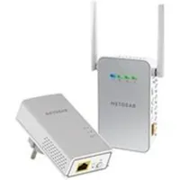 Netgear PLW1000-100PES Powerline-Adapter Set (AC WLAN Access Point, 1 x Gigabit-Port, bis zu 1000 Mbit/s, HomePlug AV2) weiß