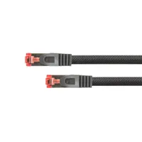 Python RNS Patchkabel Cat.6 S/FTP PiMF PVC 250MHz OFC 7,5m schwarz