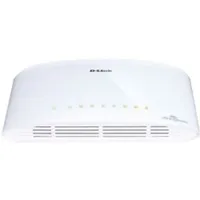 D-Link DGS-1008D 8-Port Desktop Gigabit Switch Green Ethernet 