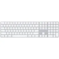 Apple Magic Keyboard mit Touch ID + Ziffernblock Silber USB-C(Englisch-International)