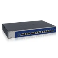 NETGEAR XS512EM 12 Port 10gb Switch | Multi-Gigabit LAN Switch Smart Plus (Managed Netzwerk Switch mit 12x auto adapt. 5-Speed Ethernet Ports, 2x 1G/10G SFP+ Fiber Ports, Desktop, oder Rackmount)
