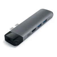 Satechi USB-C Pro Hub Multi-Port Adapter 4K HDMI & Ethernet Space Grau