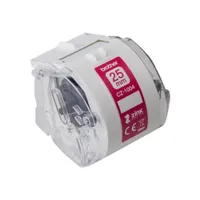 Brother CZ-1004 Farbetikettenrolle - 25 mm
