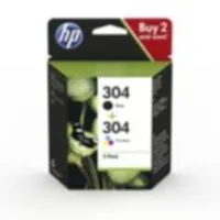HP 3JB05AE / 304 Original Druckerpatronenmultipack (BK,C,M,Y) Instant Ink 