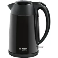 Bosch TWK3P423 Wasserkocher kabellos, DesignLine 1,7 l, 2.400 W, schwarz