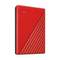 WD My Passport 2 TB 2.5 Zoll USB 3.0 Micro-B (5Gb/​s) Rot externe Festplatte HDD