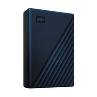 WD My Passport for Mac 4 TB 2.5 Zoll USB 3.0 Micro-B (5Gb/​s) Blau externe Festplatte HDD