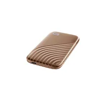 WD My Passport SSD 500 GB USB-C 3.1 (10Gb/​s) Gold externe Festplatte SSD