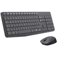 Logitech MK235 Combo Grau, Kabellose Maus-Tastaturkombination, Bluetooth, 2,4-GHz-Technologie