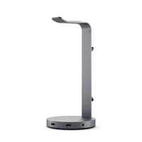 Satechi Aluminum Headphone Stand Hub Space Grey 