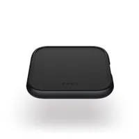 Zens Aluminium Series Single + USB-C Ladegerät 18W 1x 10W Qi schwarz