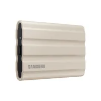 Samsung Portable SSD T7 Shield 2 TB USB-C 3.1 (10Gb/​s) Beige externe Festplatte SSD
