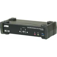 Aten CS1922M 2-Port USB 4K Display-Port Kabel KVM MST Switch + USB 3.0 Periph.