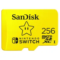 SanDisk 256 GB microSDXC Speicherkarte für Nintendo Switch™ gelb